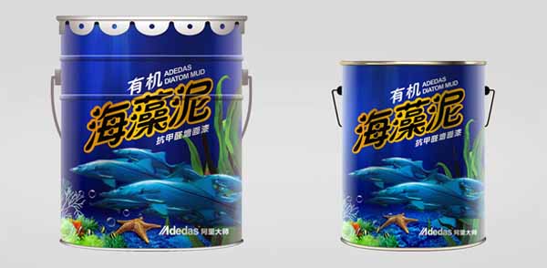 阿里大師有機海藻泥墻面漆，帶來好呼吸